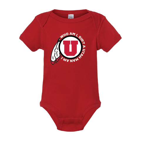 A Utah Man Am I  - Circle and Feather Onesie