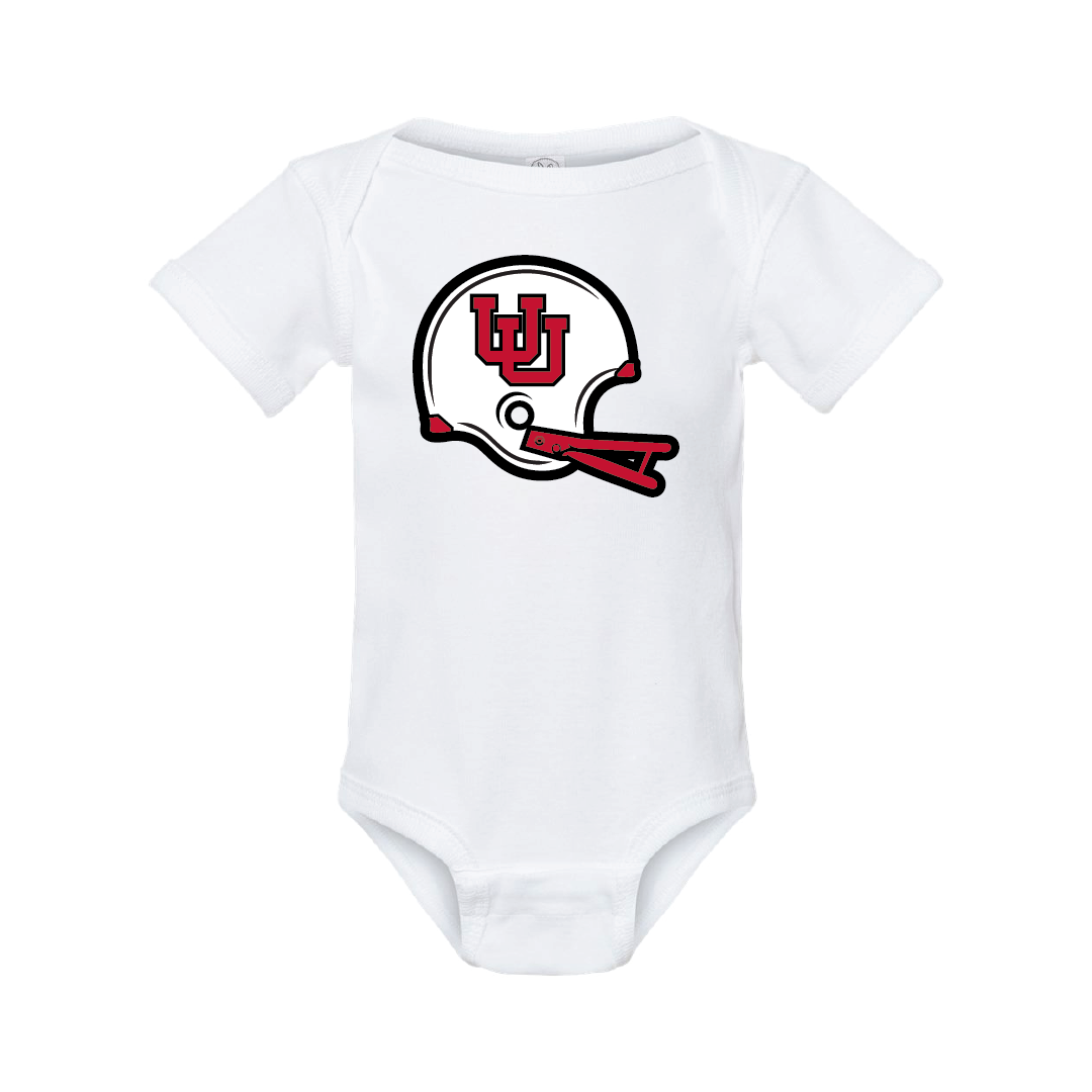 Interlocking UU Throwback Helmet Onesie
