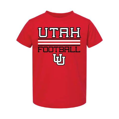 Utah Football w/Interlocking UU Toddler Shirt