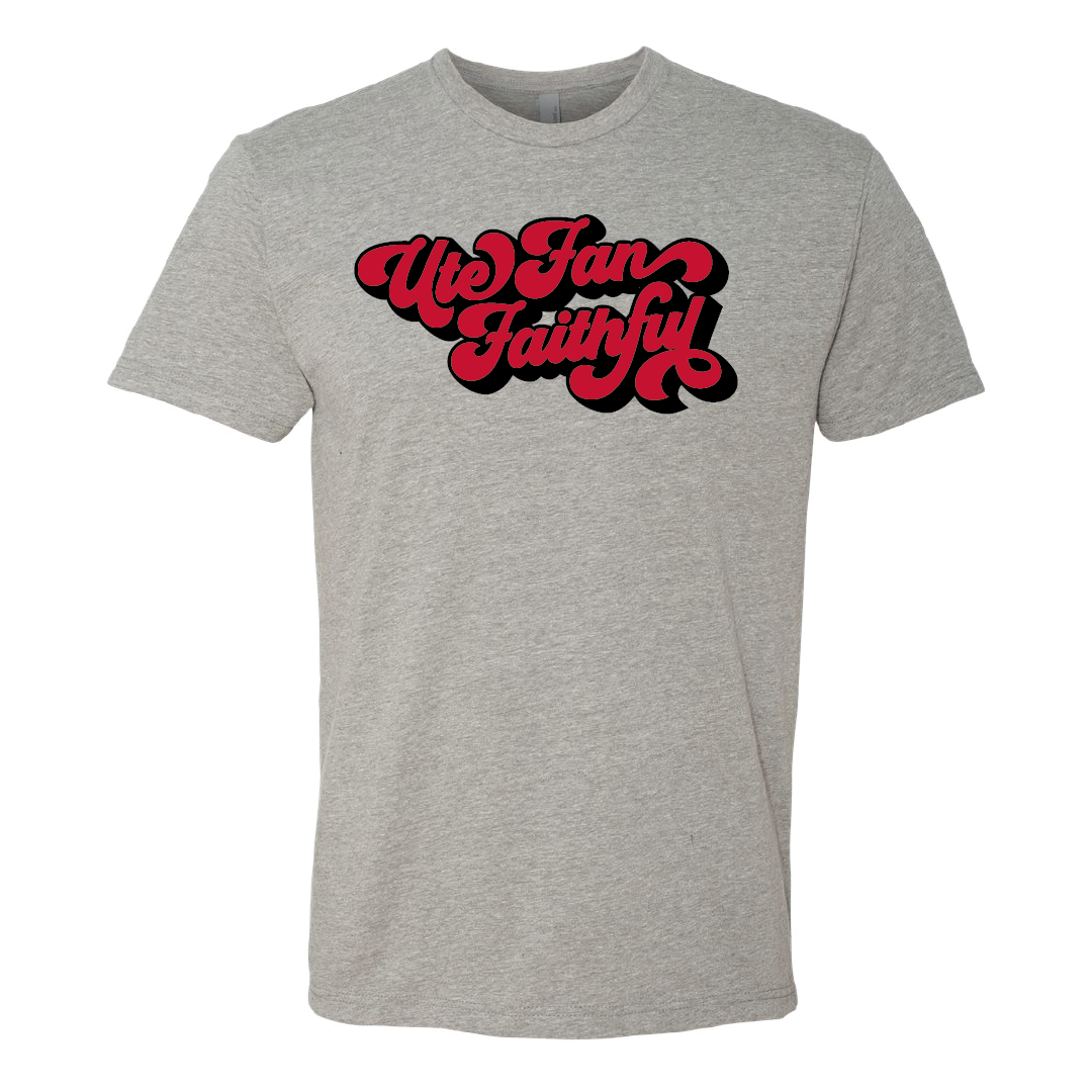 Ute Fan Faithful Retro - Mens T-Shirt