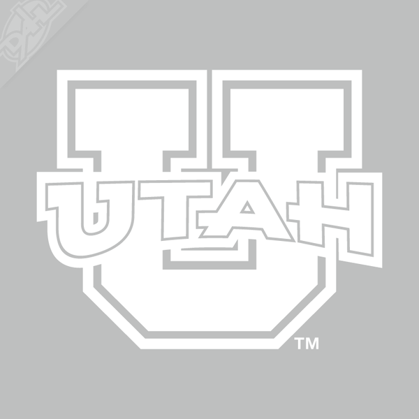 Block U - Utah Vinyl Decal