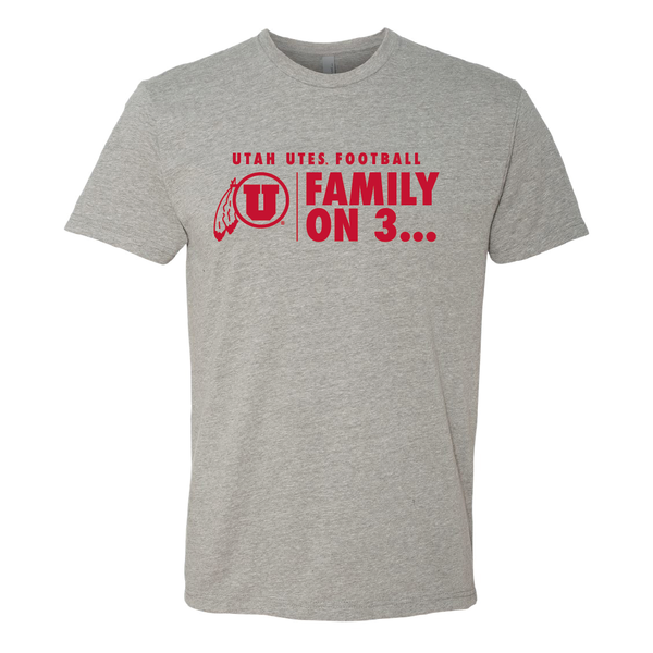 Family on 3 - Circle and Feather Youth T-shirt