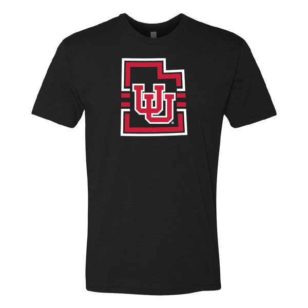 Interlocking UU - State W/Utah Stripe Youth T-shirt