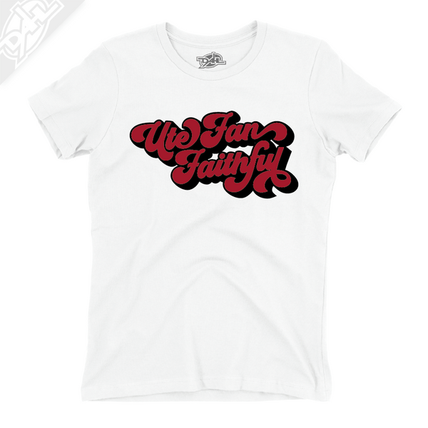 Ute Fan Faithful Retro - Girls T-Shirt