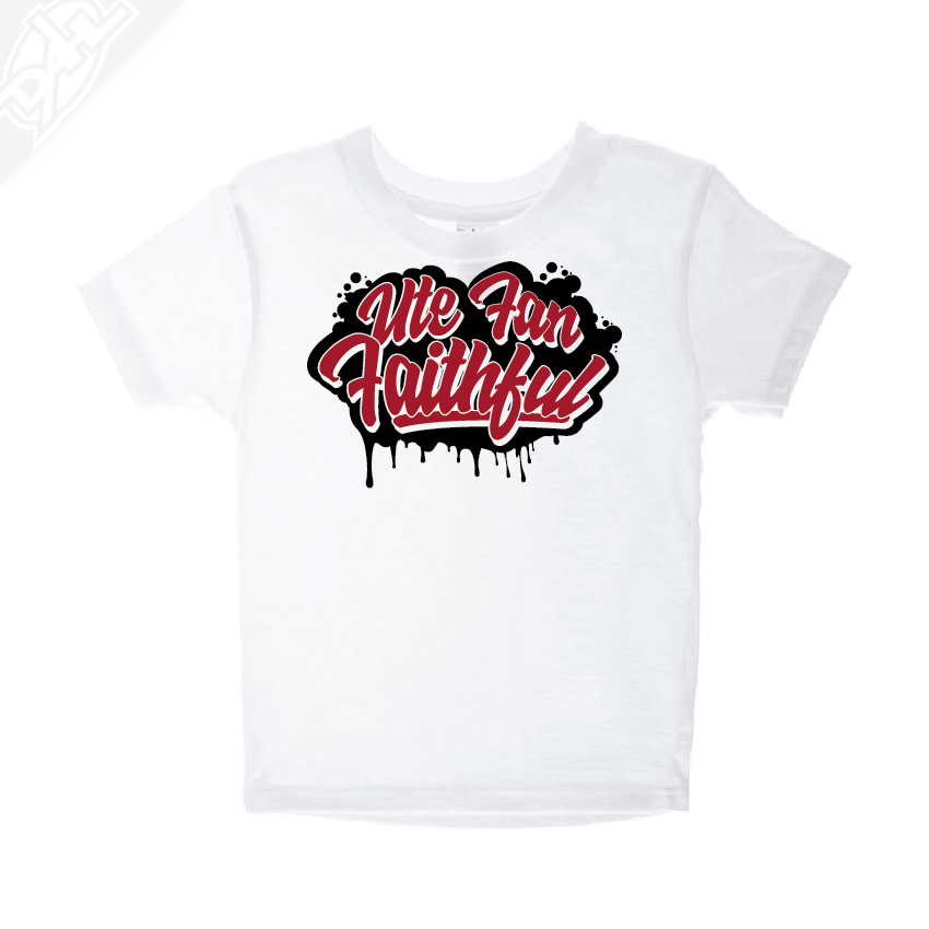 Ute Fan Faithful Script - Infant/Toddler Shirt