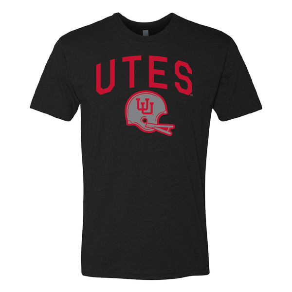 Utes Gray Throwback Mens T-Shirt