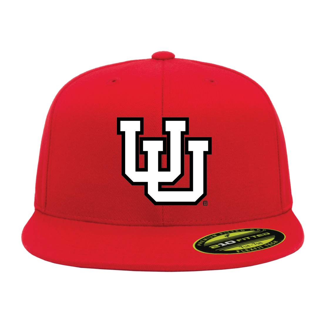 Utah Utes Under Armour Baseball Flex Fit Hat - White