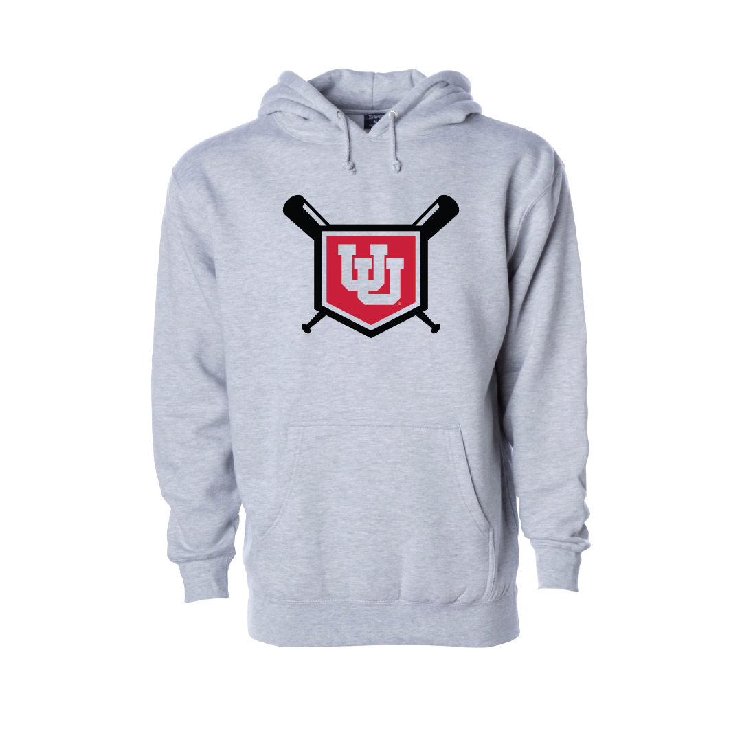 Utah Baseball Embroidered Hoodie