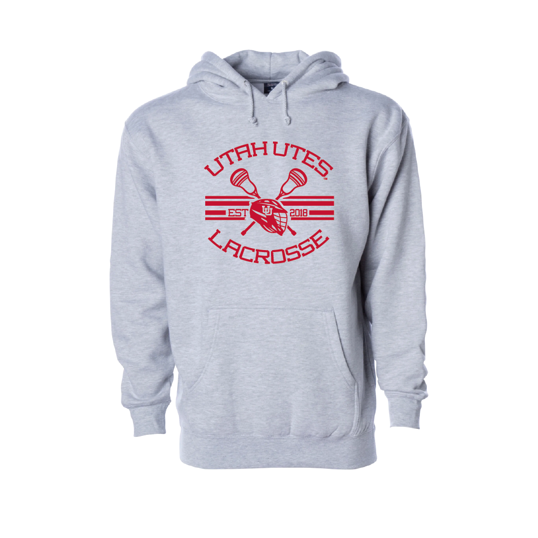 Utah Utes - Interlocking UU Embroidered Hoodie