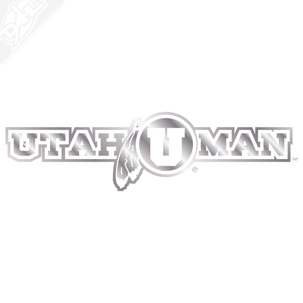Utah Man Vinyl Decal