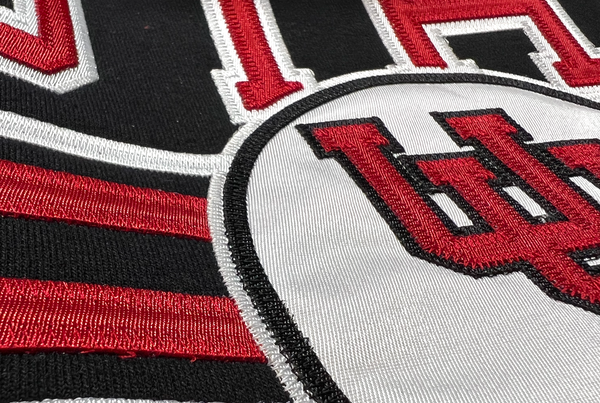 Utah Football - Interlocking UU Embroidered Crew Neck Sweatshirt