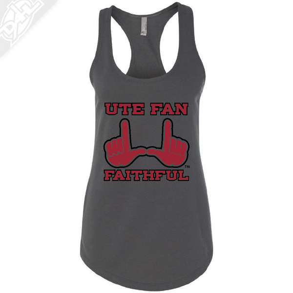 Ute Fan Faithful  - Womens Tank Top
