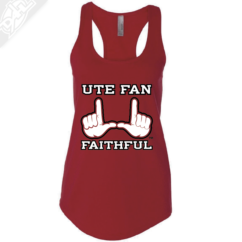 Ute Fan Faithful  - Womens Tank Top