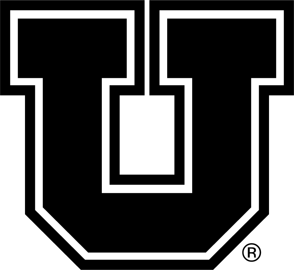 Black Block U 4" Decal