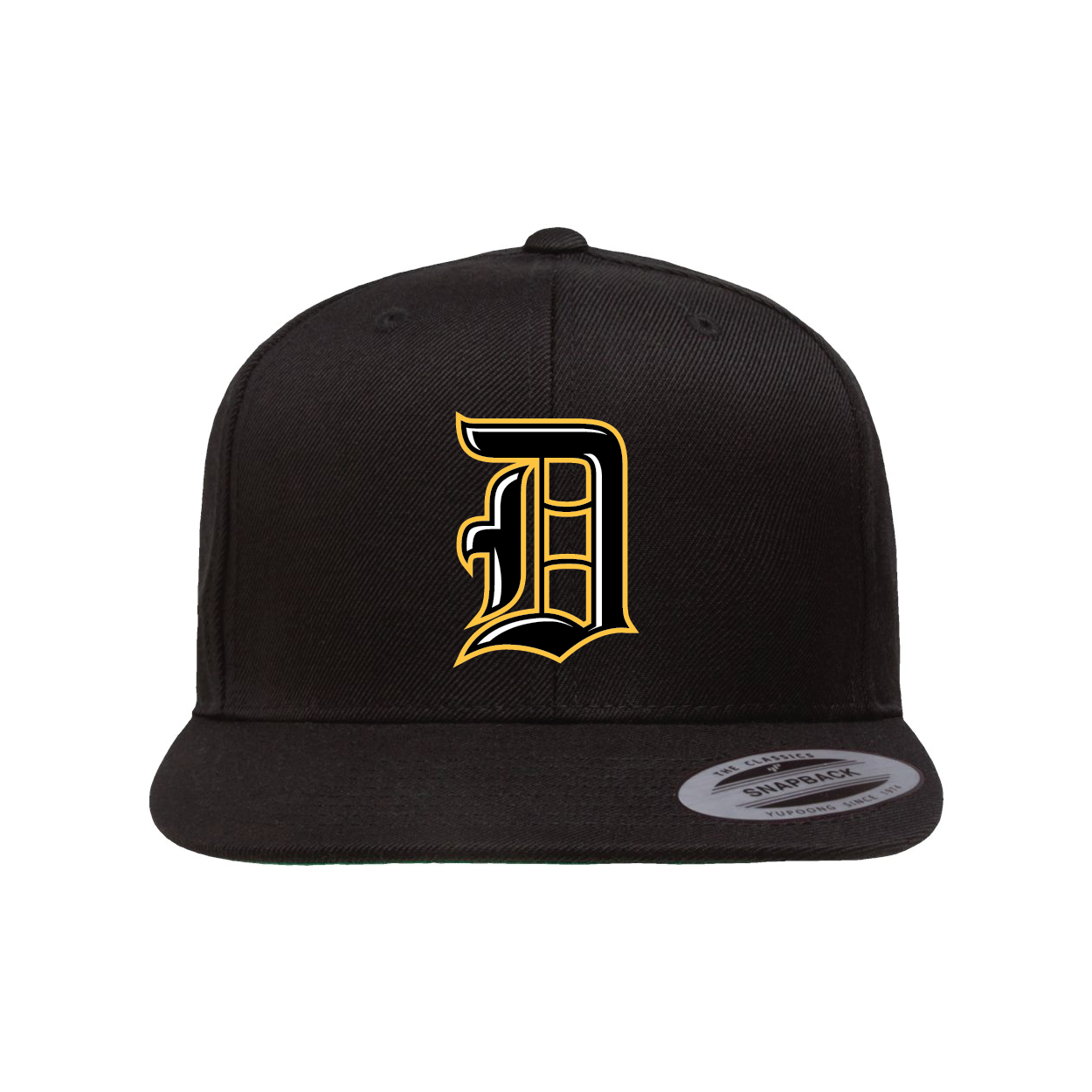 Davis Darts Logo Flat Bill Flex Fit