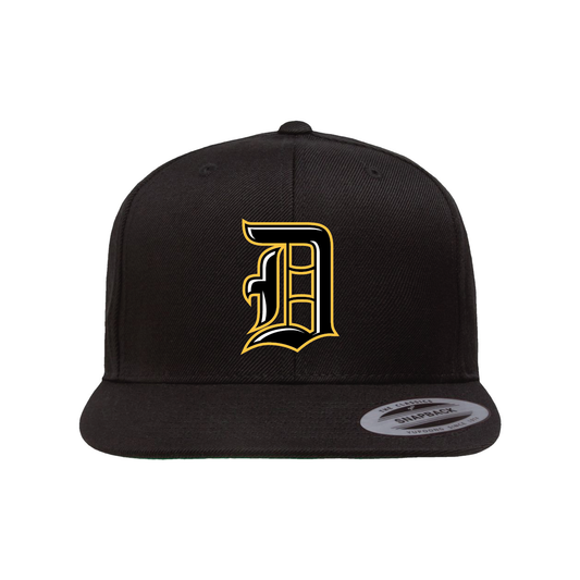 Davis Darts Logo Flat Bill Snapback