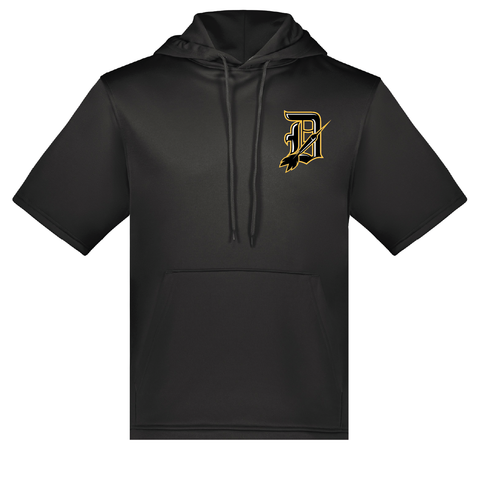 Davis Darts D w/Dart Wicking Fleece Short Sleeve Hoodie