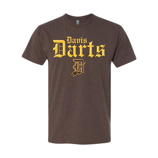 Davis Darts Wordmark Logo CVC Shirt