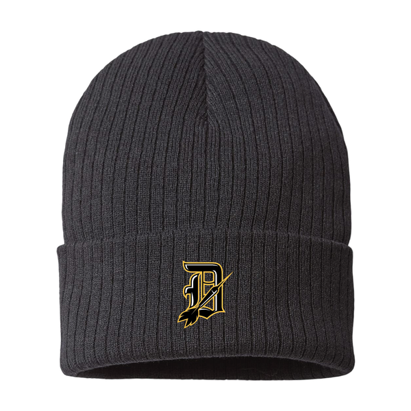 Davis Black Beanie