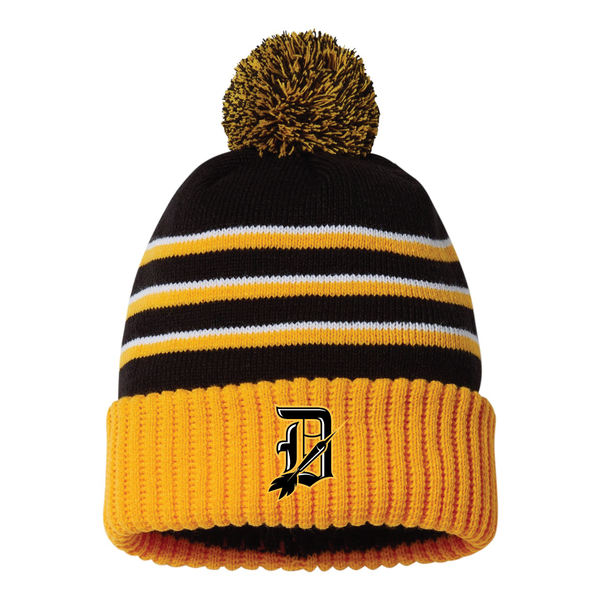 Davis Pom Cuffed Beanie