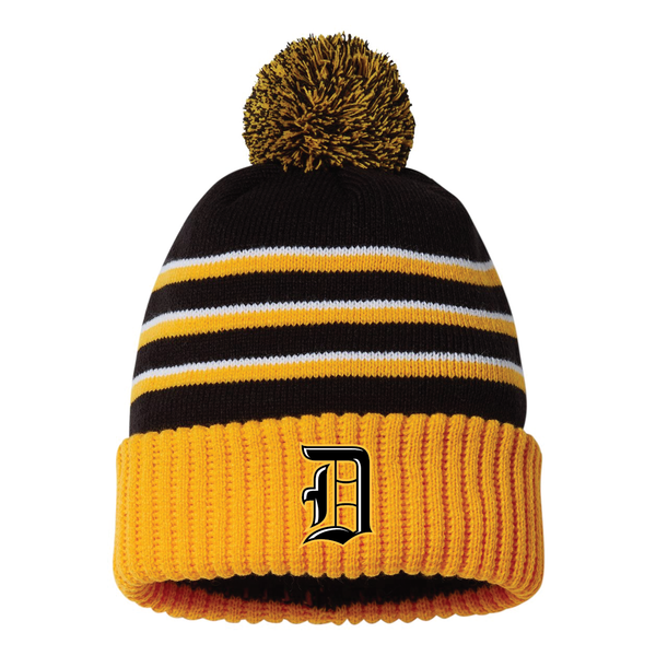 Davis Pom Cuffed Beanie