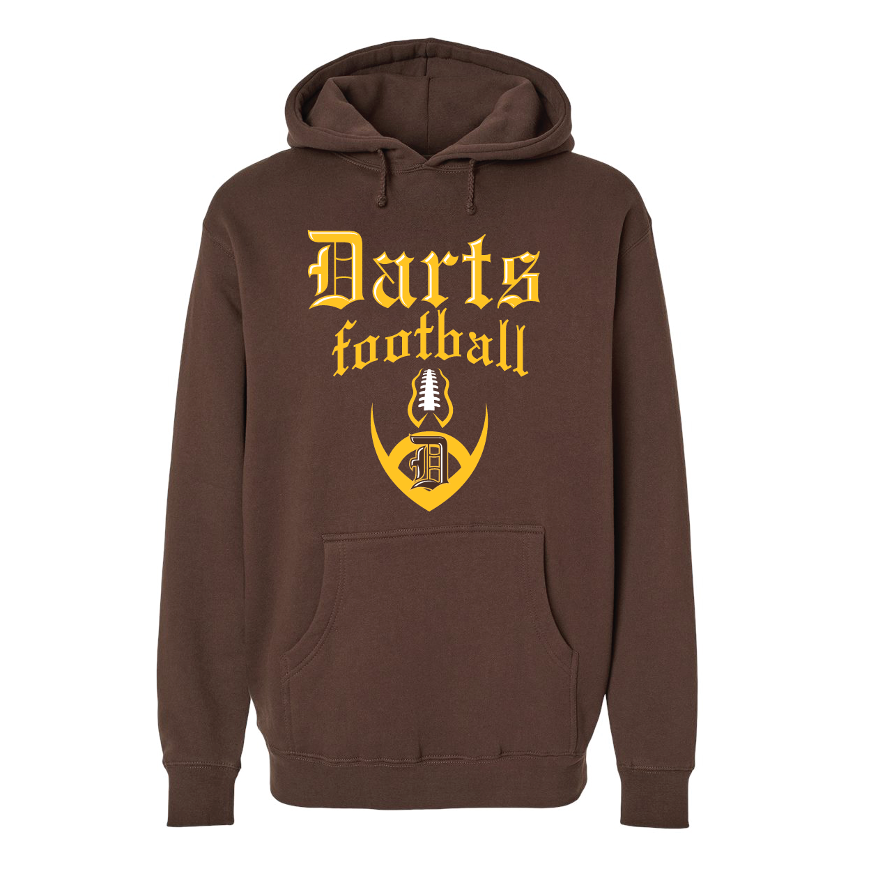 Davis Darts Football Hoodie