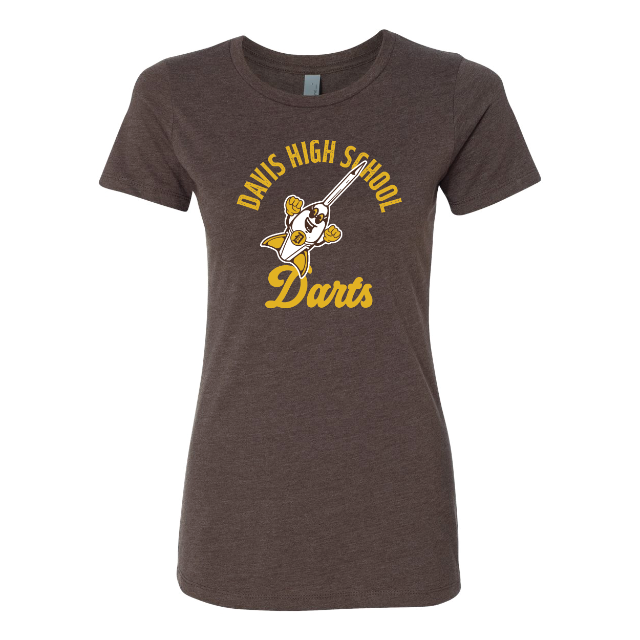 Davis High School Darts Retro CVC Shirt