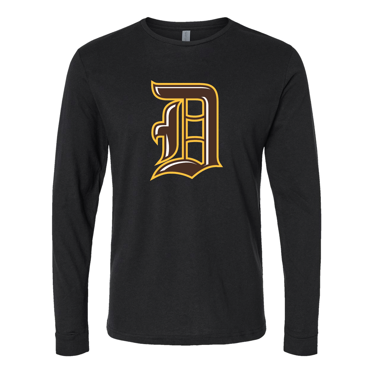 Davis Darts D Logo Cotton Long Sleeve T-Shirt