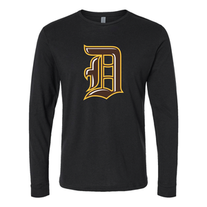 Davis Darts D Logo Cotton Long Sleeve T-Shirt