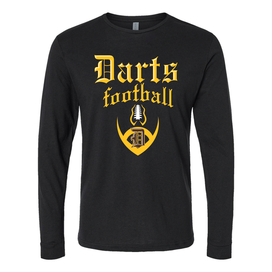 Davis Darts PHX Football Cotton Long Sleeve T-Shirt