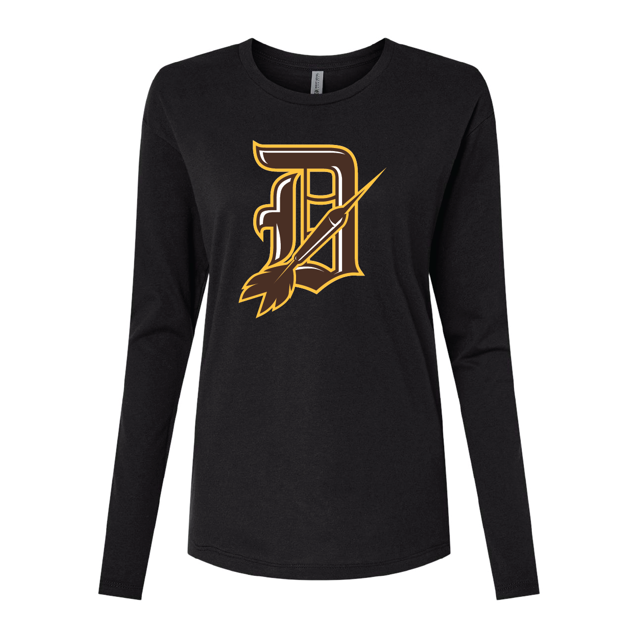 Davis Darts D W/Dart  Cotton Long Sleeve T-Shirt