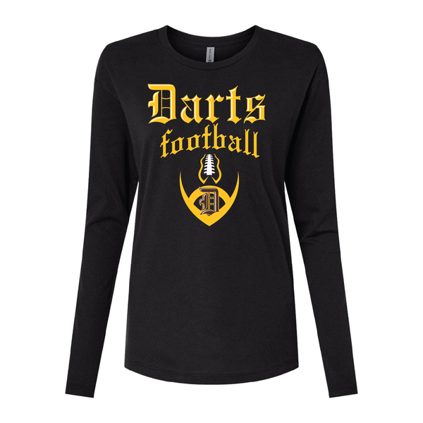 Davis Darts PHX Football Cotton Long Sleeve T-Shirt