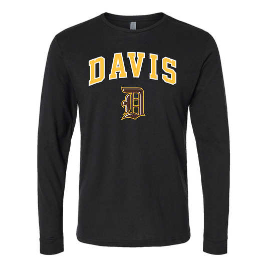 Davis Arch Cotton Long Sleeve T-Shirt