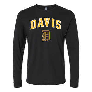 Davis Arch Cotton Long Sleeve T-Shirt