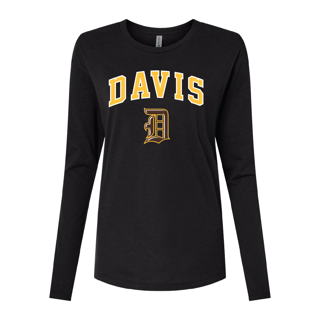 Davis Arch Cotton Long Sleeve T-Shirt