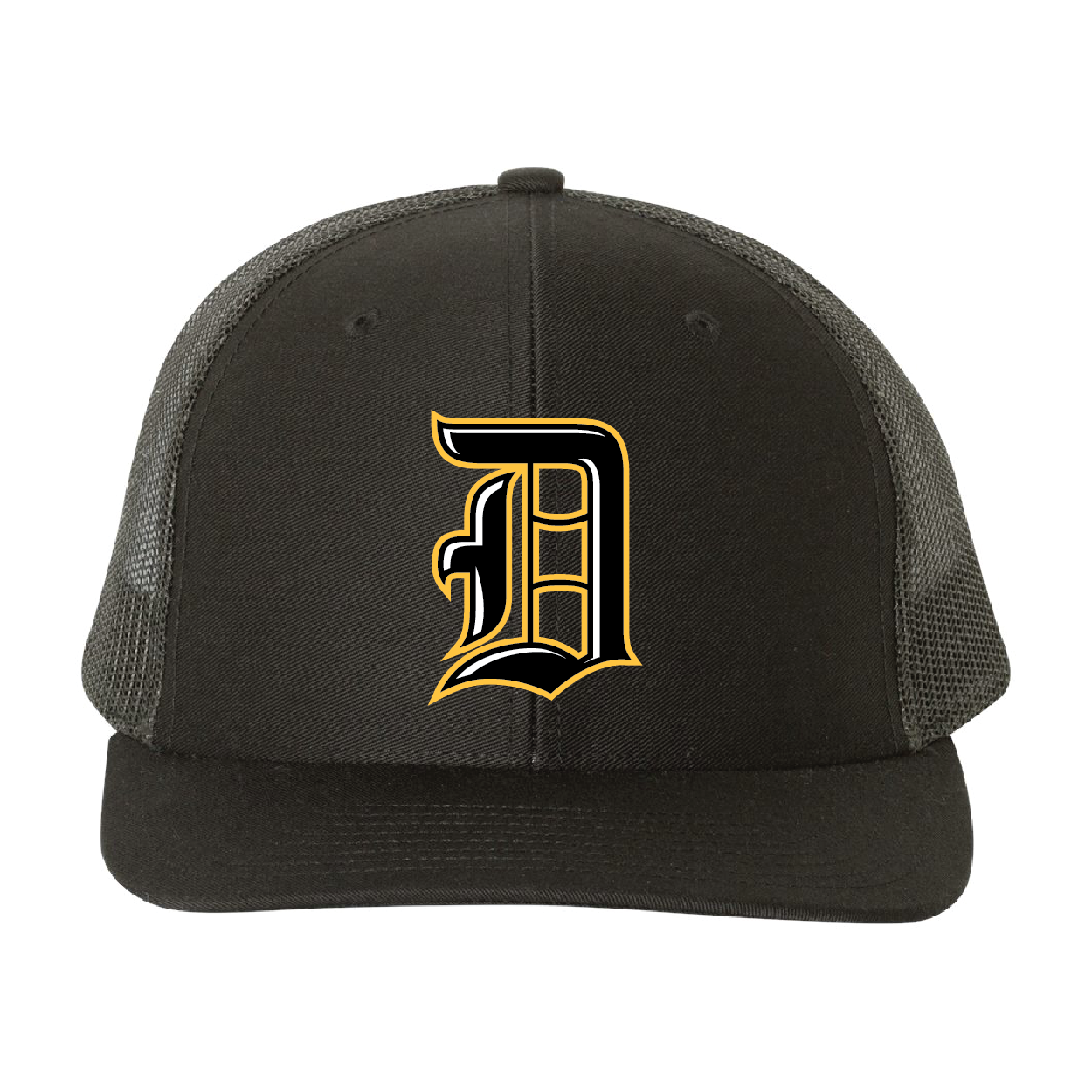 Davis Darts Logo Black Trucker Hat