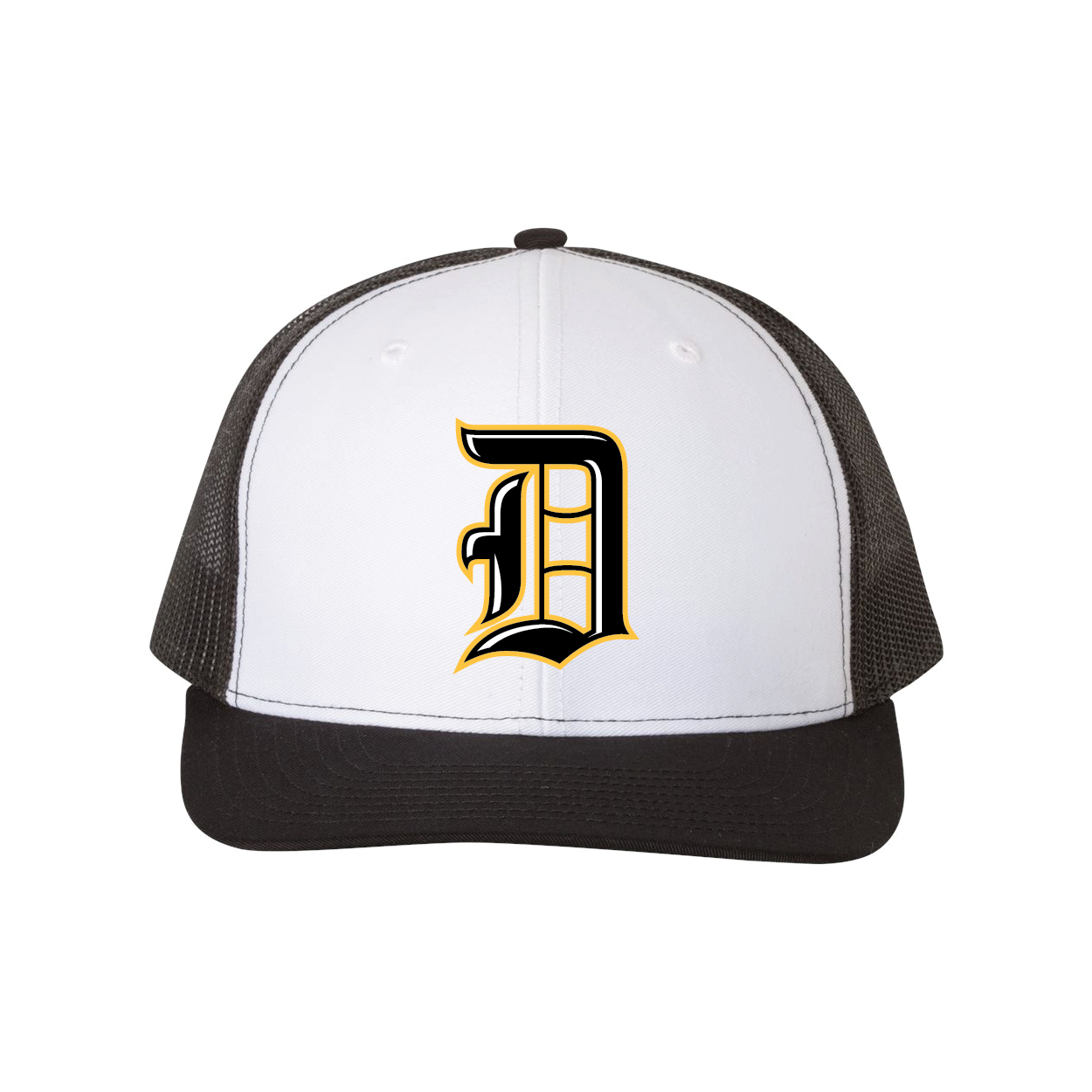 Davis Darts Logo White/Black Trucker Hat