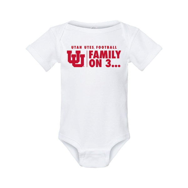 Family on 3 - Interlocking UU Onesie