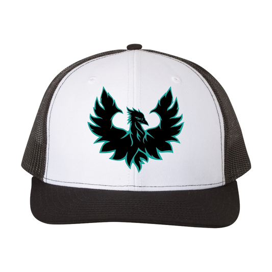 Farmington Phoenix Logo White/Black Trucker Hat