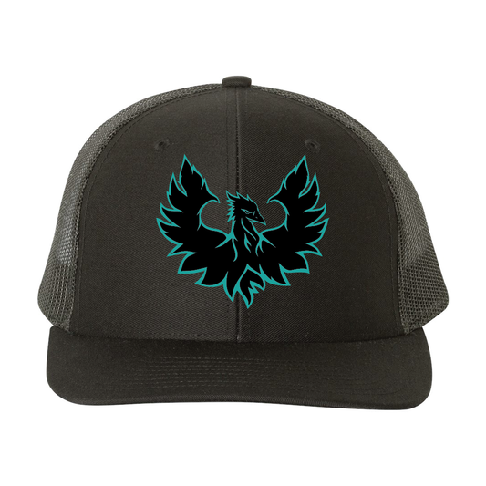 Farmington Phoenix Logo Black Trucker Hat