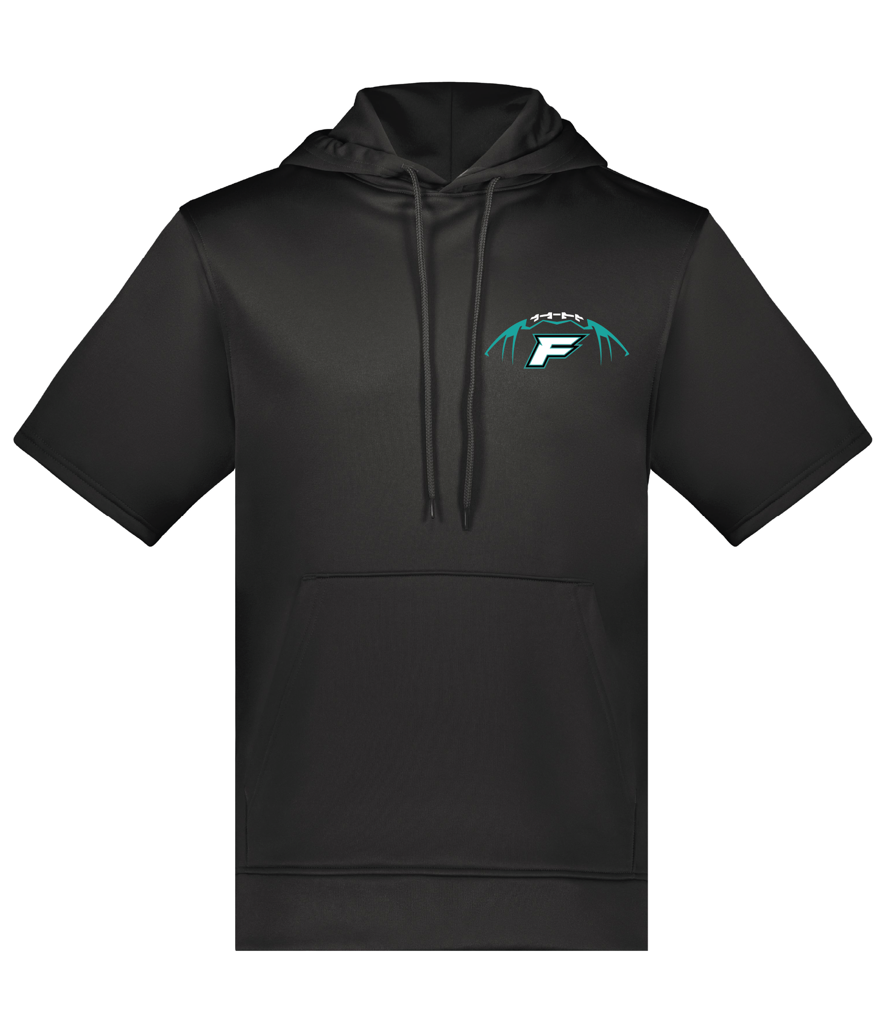 Farmington Phoenix F Football Wicking Fleece Short Sleeve Hoodie