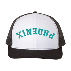 Farmington Phoenix Upside Down White/Black Trucker Hat