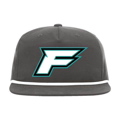 Farmington F Gray Rope Snapback