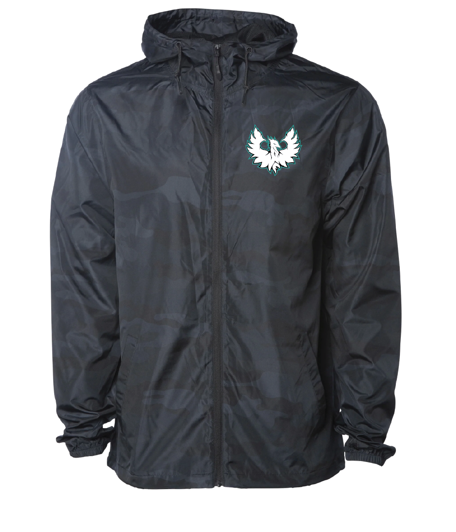 Davis Darts Logo Lightweight Windbreaker Full-Zip Jacket