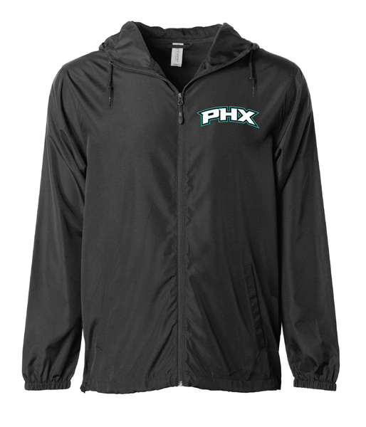 Davis Darts PHX Logo Lightweight Windbreaker Full-Zip Jacket