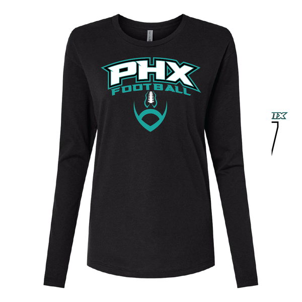 Farmington Phoenix PHX Football Cotton Long Sleeve T-Shirt