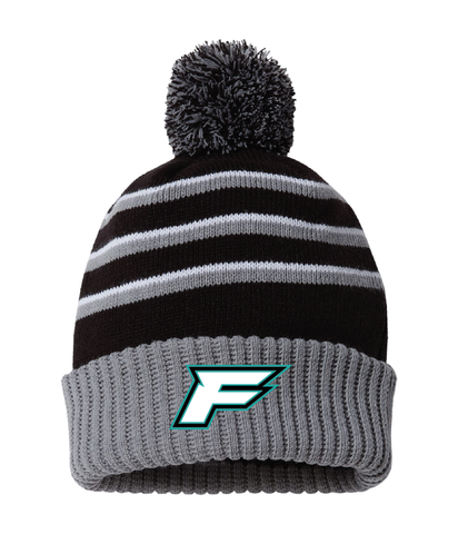 Layton Pom Cuffed Beanie