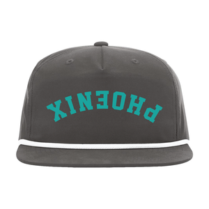 Farmington Phoenix Upside Down Gray Rope Snapback