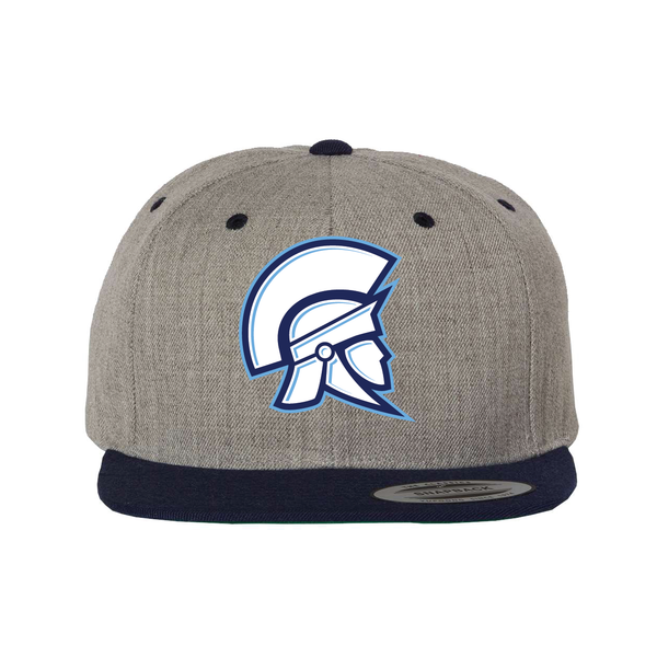 Layton Lancers Helmet Flat Bill Snapback