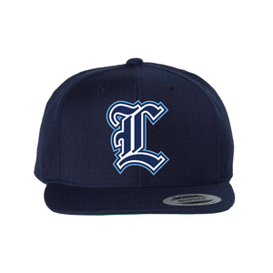 Layton Lancers L Logo Flat Bill Flex Fit